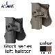 【メーカー別セール・AMOMAX】AMOMAX Glockシリーズ用 パドルホルスター 右or左 (各カラーあり)