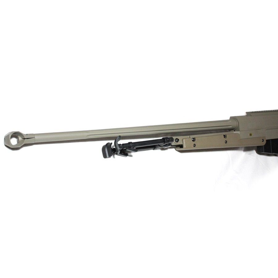S&T PGM Mini-Hecate.338 TAN ガスライフル【ハードガンケース付属