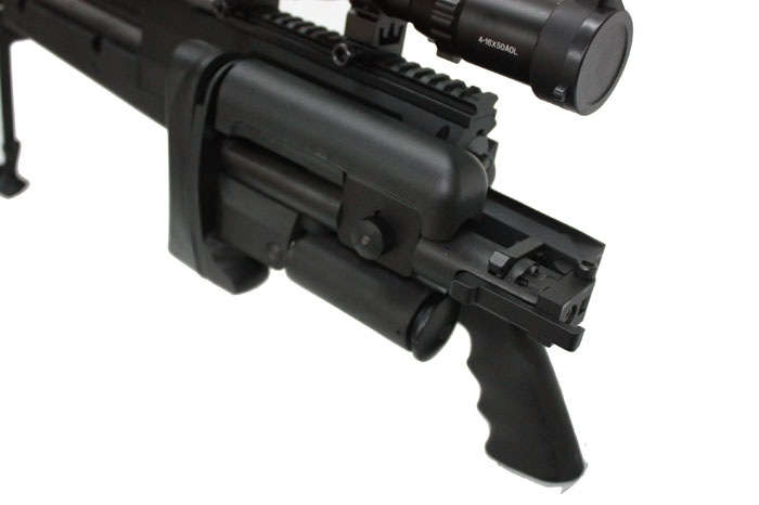 S&T PGM Mini-Hecate.338 ガスライフル BK(AIRSOFT刻印)【ハード