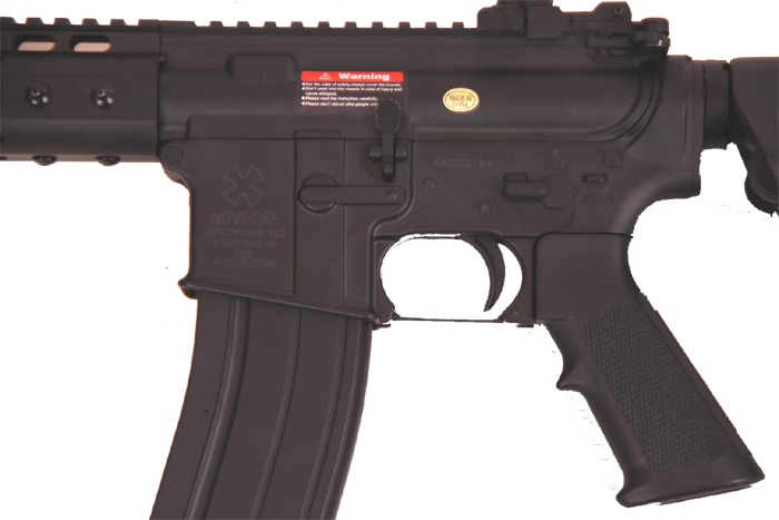 S&T NOVESKE NSR 7インチ ガスブローバック スポーツライン BK