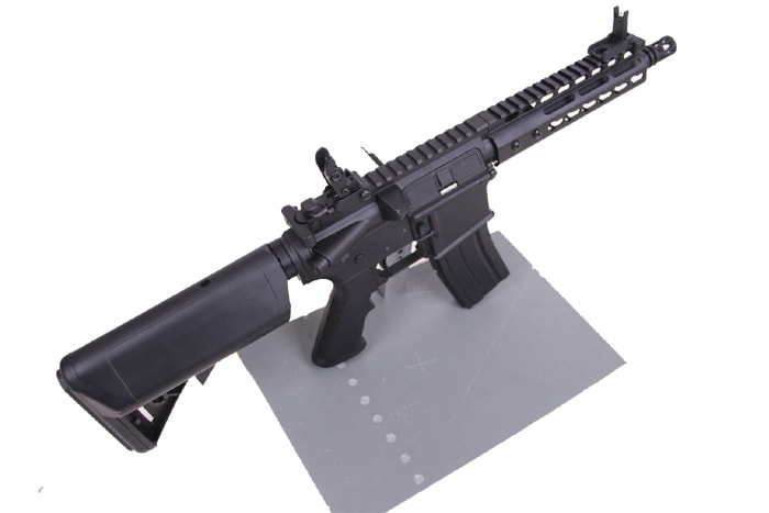 S&T NOVESKE NSR 7インチ ガスブローバック スポーツライン BK