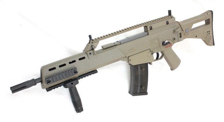 S&T　G36KE ミリタリー IDZ 電動ブローバック FDE
