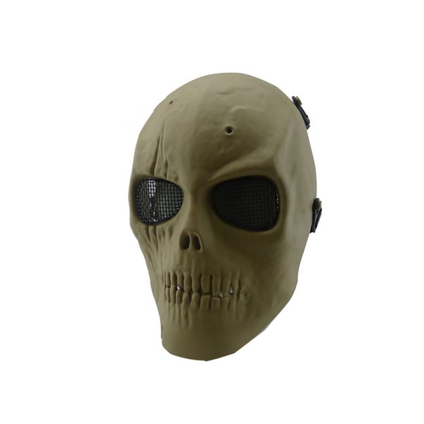 S&T　V1 スカルマスク スチールメッシュ TAN