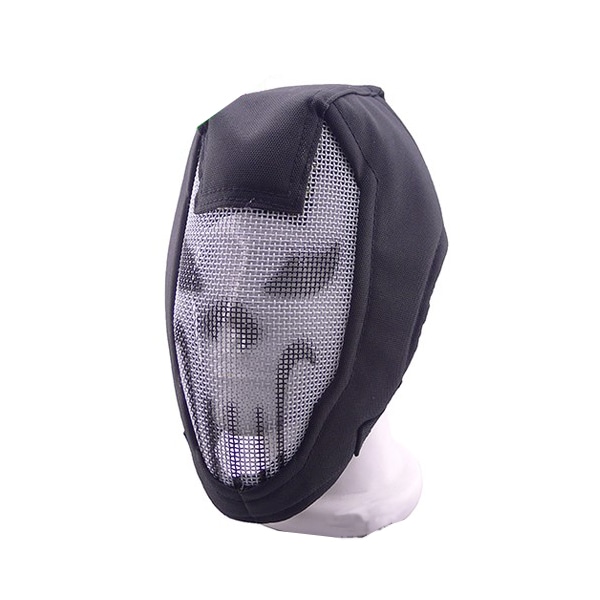 S&T　フルフェイスマスク スチールメッシュ スカル