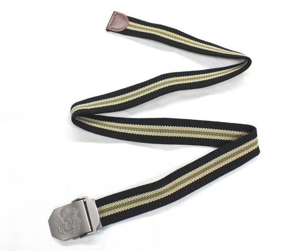 ノーブランド　US.GS トレーナーベルト BK/TAN