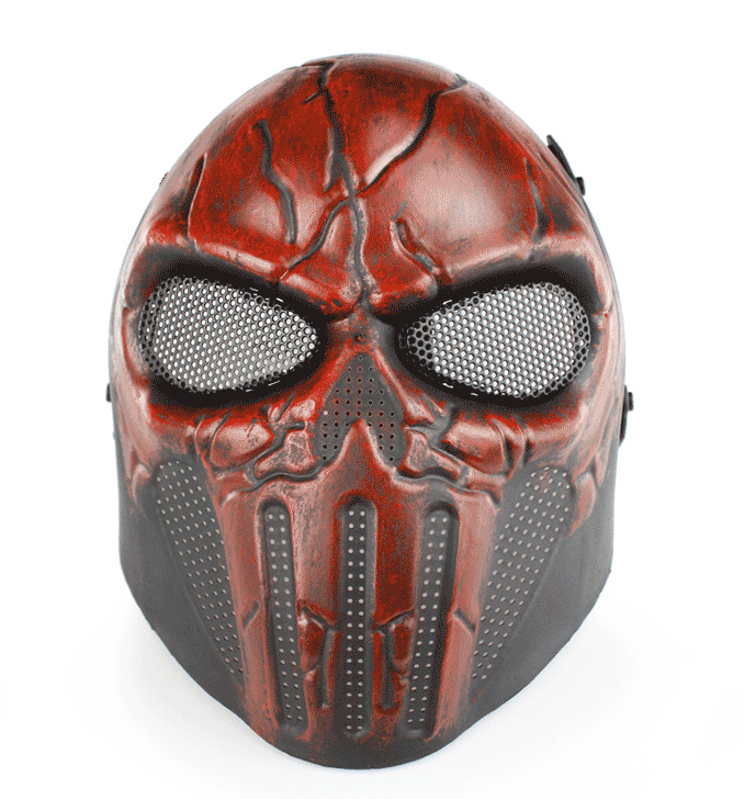 S&T　M88 パニッシュメント マスク RED