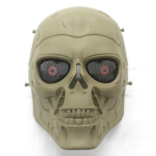 S&T　T-800タイプ パンチングメッシュマスク TAN