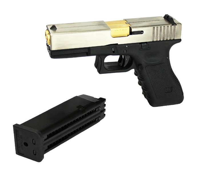 WE-TECH Glock 17 ガスガン ブラック/タン WE-TECH Glock 17 ガスガン ブラック/タン WE-TECH Glock 17 ガスガン