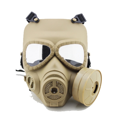 【厳選特価】UFC　M04 ガスマスクタイプ フルフェイスマスク TAN