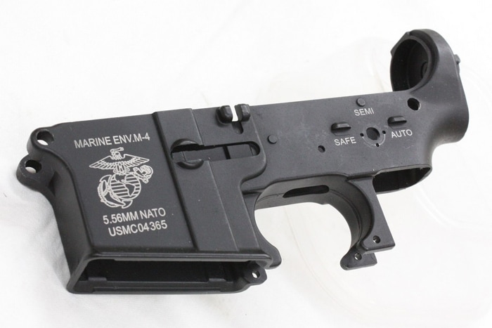 S&T　M4 メタル ロアフレーム ≪Marine/Navy刻印≫