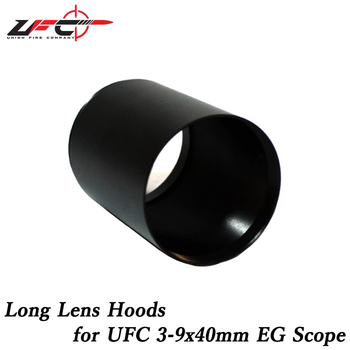 3-9x40 EG スコープ用 ロングフード BK