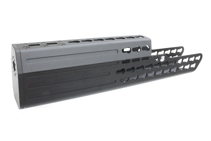 【厳選特価】S&T　TAVOR用 KEYMODタイプ サプレッサー BK
