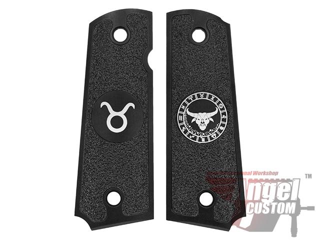 Angel Custom　マルイ 1911用 Zodiacグリップ 牡牛座 BK
