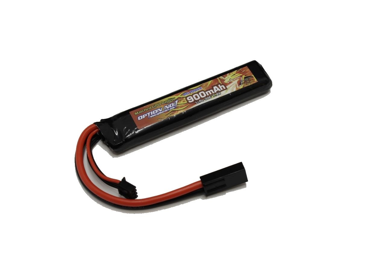 OPTION No.1　7.4V 900mAh リポバッテリー【GB0007M】