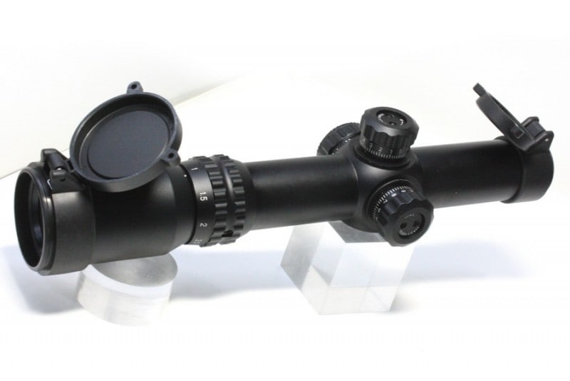 UFC　SF R/G イルミネーションスコープ 1-4×24 ≪マウントリング付≫