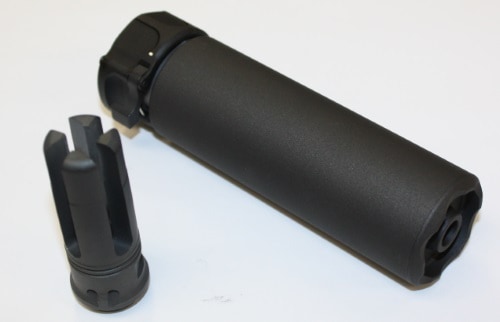 DYTAC SOCOM ミニ2 サイレンサー BK 4Pハイダー付 ≪14mm-≫ | 外装