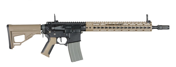 ARES　Amoeba Pro M4-KM15 フルメタル電動ガン DE