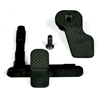 APS　M16/M4 アンビ マガジンキャッチ BK