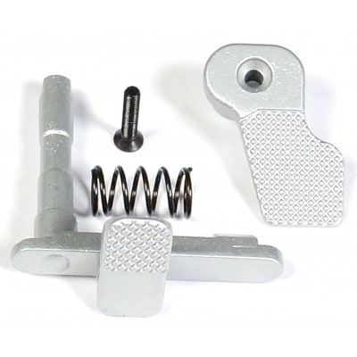 APS　M16/M4 アンビ マガジンキャッチ SV