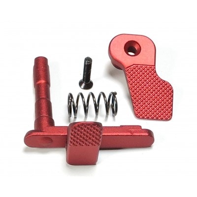 APS　M16/M4 アンビ マガジンキャッチ RD