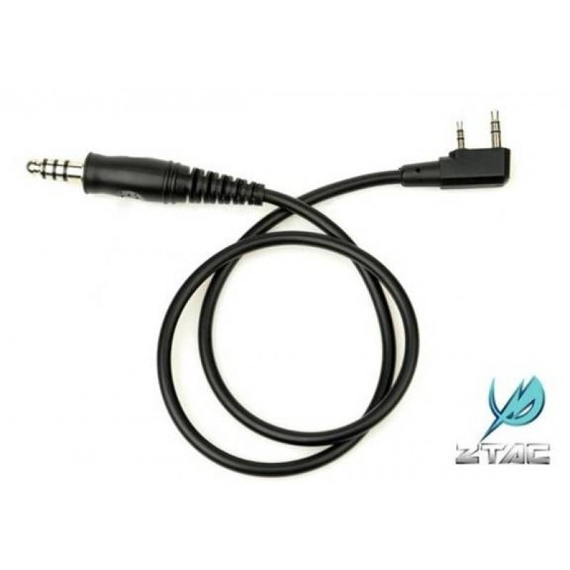 Z-TACTICAL　 PTT/トランシーバー 連結プラグ ≪KENWOOD用≫