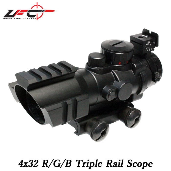 4-12x50トリプルレール ライフルスコープ＋ドットサイト＋高輝度LEDライト 4-12x50トリプルレール ライフルスコープ＋ドットサイト＋高輝度
