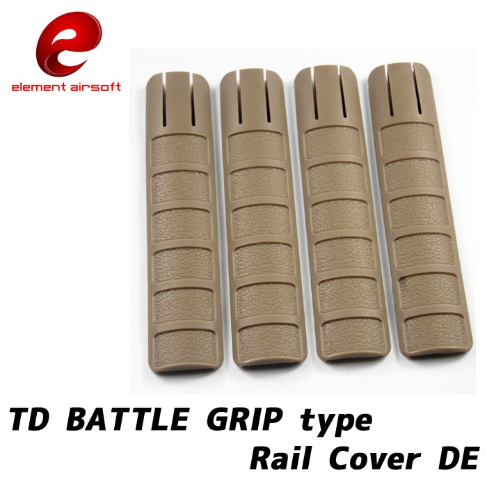 TD BATTLE GRIPタイプ レイルカバー DE
