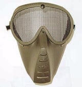 サンセイ　マスク＆ゴーグル 丸メッシュ TAN ≪SG-5≫