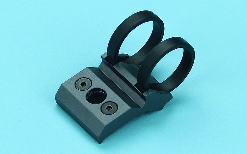 G&P　KEYMOD用One 0`Clock フラッシュライトマウント Grey