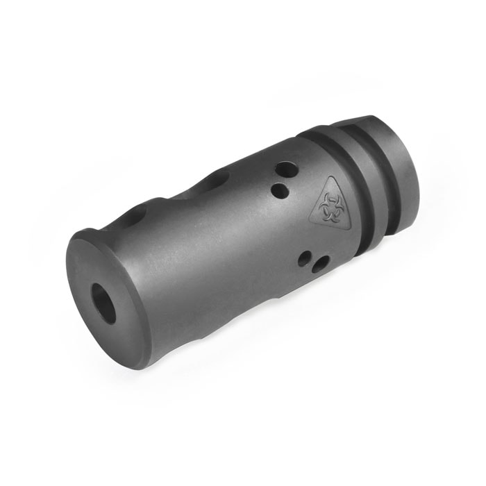 KING ARMS　BRO COMPENSATER ROUND BK ≪14mm逆≫