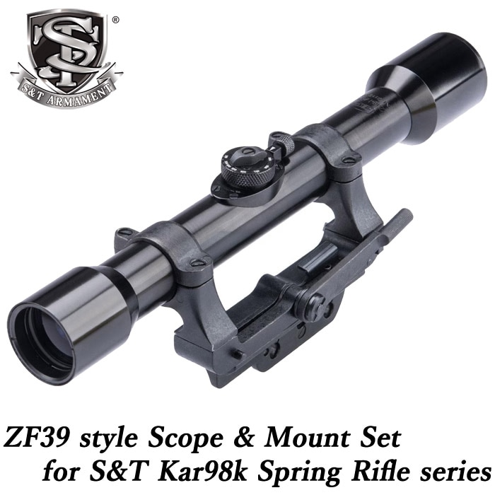 S&T Kar98k(SPG18)用 ZF39タイプ スコープ & サイドマウント セット