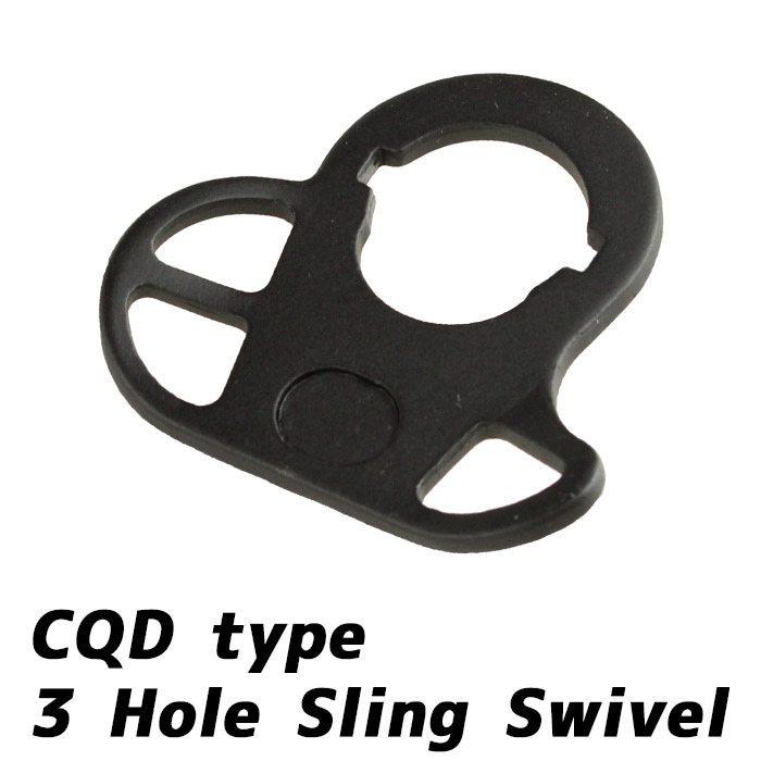 STD M4シリーズ用 CQDタイプ 3ホール スリングスイベル