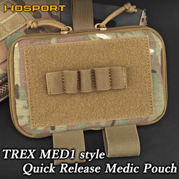 TREX MED1タイプ クイックリリース メディックポーチ | 海外メーカー別