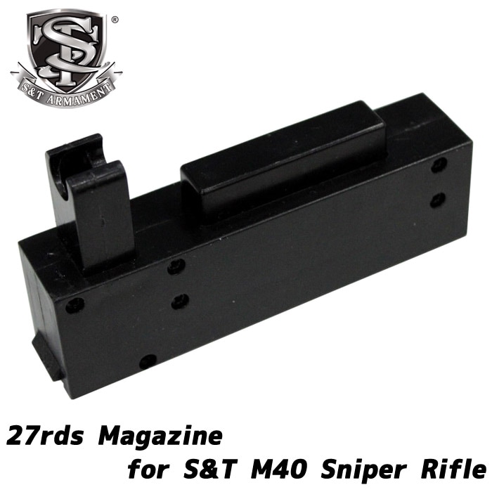 S&T M40 リアルウッド用 27連マガジン