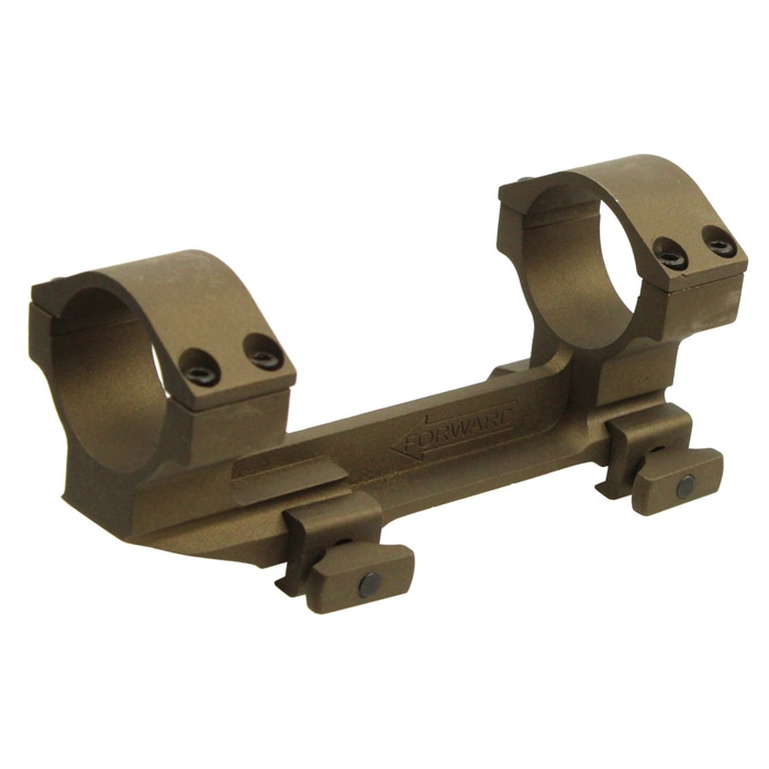 30mm ナイツタイプ ワンピース デュアル スコープマウント BROWN