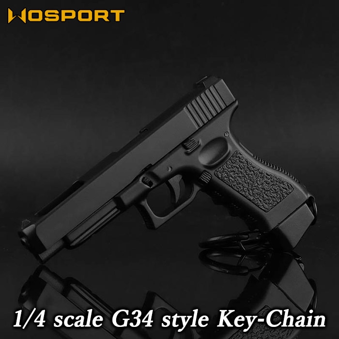 【9月24日再入荷】1/4スケール グロック34 キーチェーン