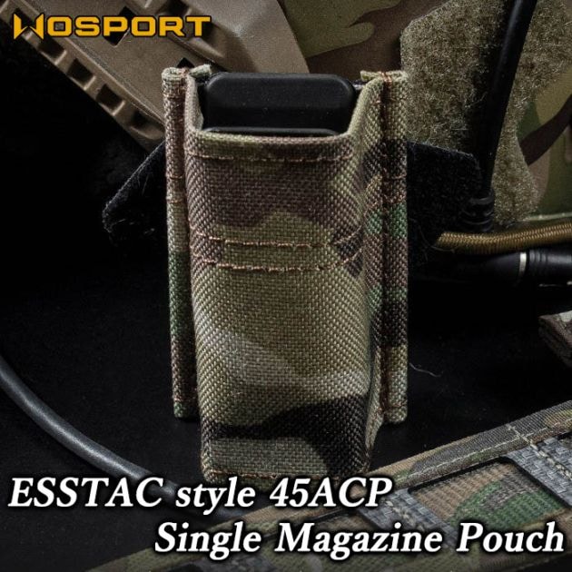 ESSTACタイプ 45ACP シングルマガジンポーチ | 海外メーカー別,WOSPORT