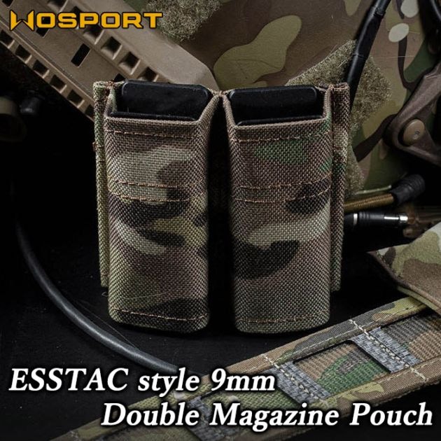 ESSTACタイプ 9mm ダブルマガジンポーチ | 装備,ポーチ類,マガジン