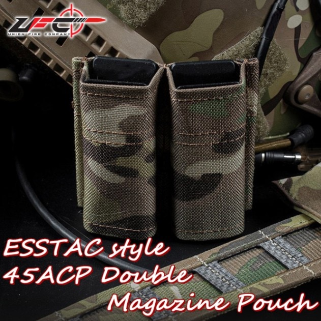 【2月1日再入荷】ESSTACタイプ 45ACP ダブルマガジンポーチ