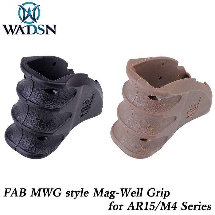 【5月12日再入荷】AR15/M4シリーズ用 FAB MWGタイプ マグウェルグリップ