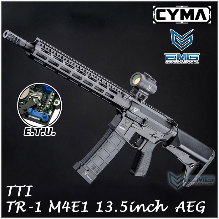 TTI TR-1 M4E1 13.5インチ フルメタル電動ガン BK