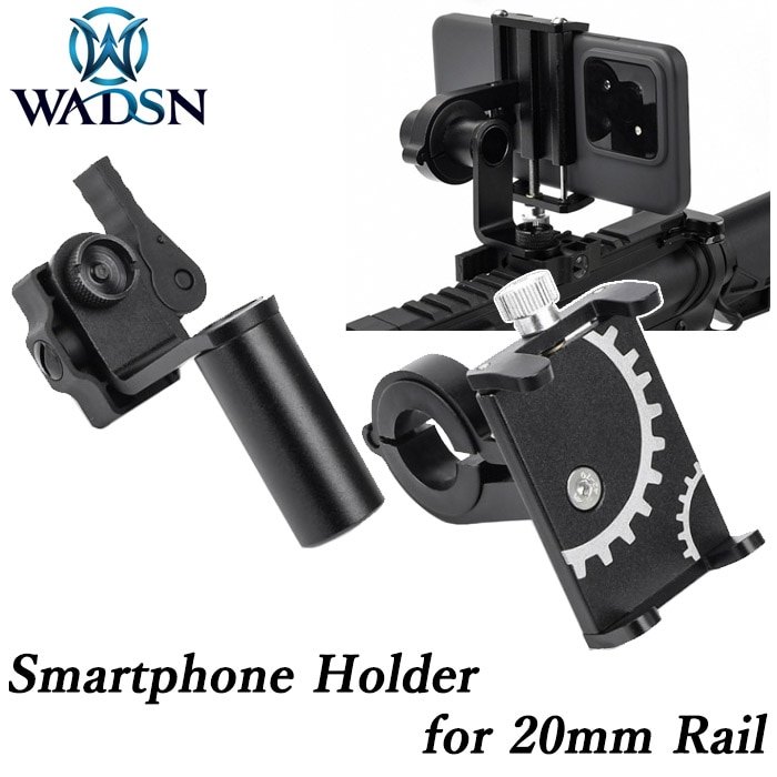 【店舗から発送】20mmレイル対応 スマートフォン ホルダー 