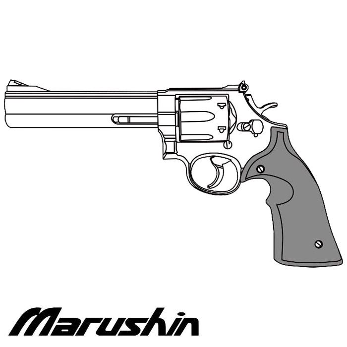 M586 6インチ モデルガン プラグリップ ≪完成品≫