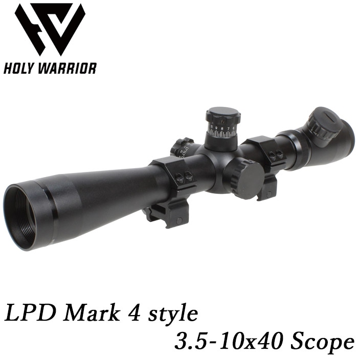 LP Mark4タイプ 3.5-10x40 スコープ BK