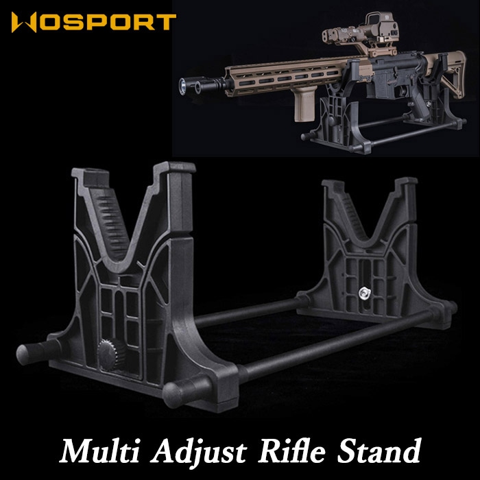 マルチアジャスト ライフルスタンド BK