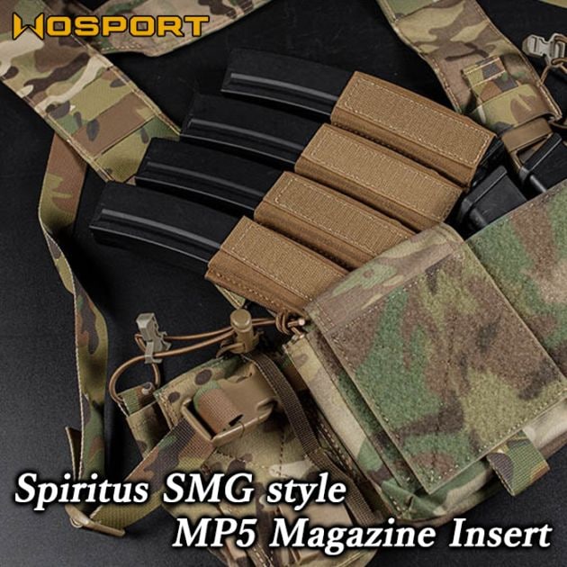 reito Ohta JSTAタイプ ポーチ＋マガジンインサート Spiritus SMGタイプ MP5 マガジンインサート | 装備,ポーチ類,マガジン