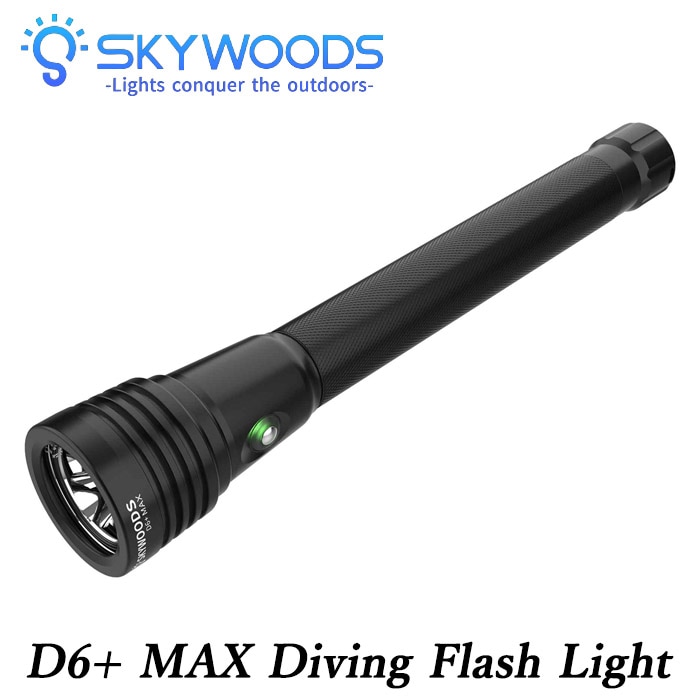 D6+ MAX Diving Flash Light