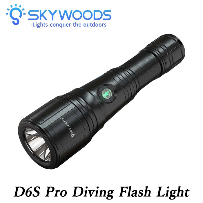 D6S Pro Diving Flash Light
