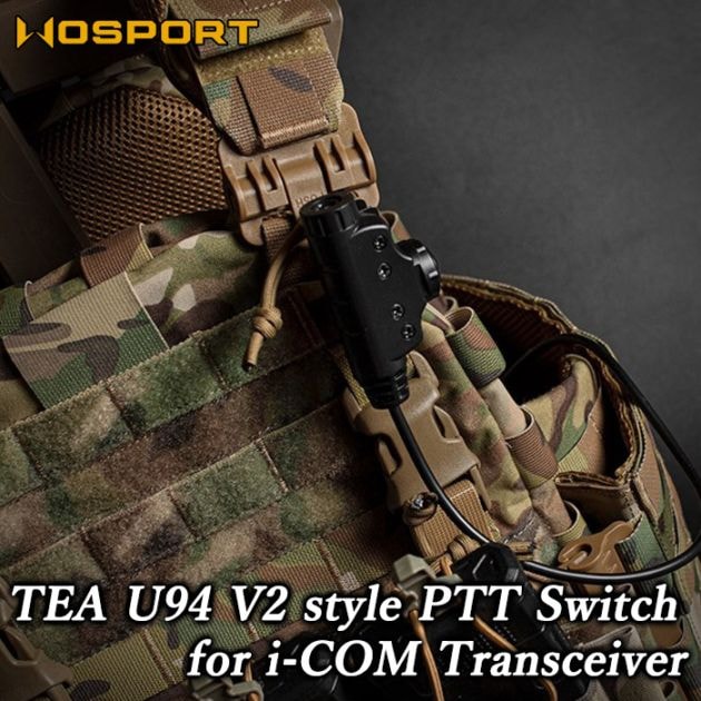 TEA U94 V2タイプ PTTスイッチ ≪ICOM用≫