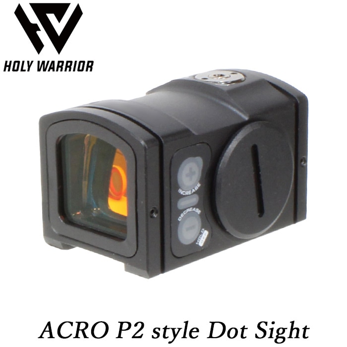 HOLY WORRIOR ドットサイト Holy Warrior SROタイプ ドットサイト Emboss刻印 BK